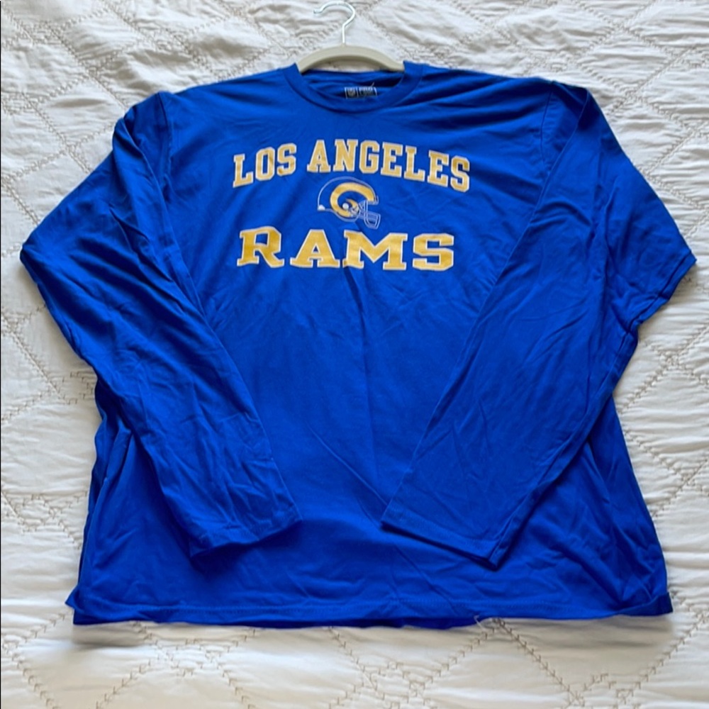 NWT Large LA Rams long sleeve shirt